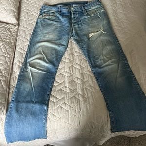Diesel 36x34 vintage boot cut jeans